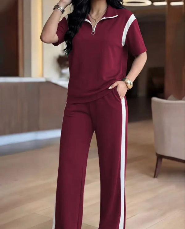 Premium Ladies Co-Ord Tshirt Trouser Set